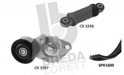 BREDA LORETT kca0046 -  Поликлиновой ременный комплект